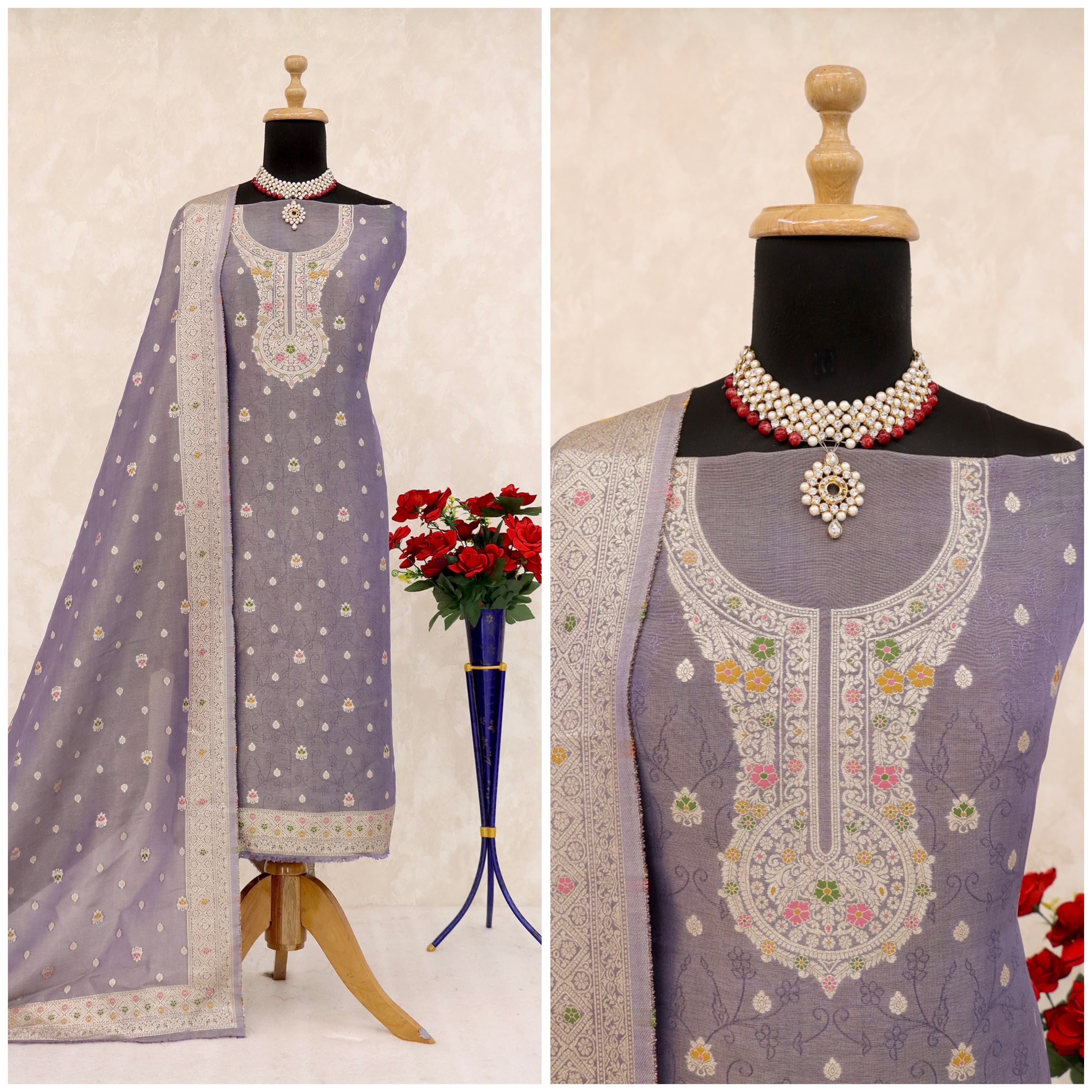 Premium Viscose Jacquard Fabric